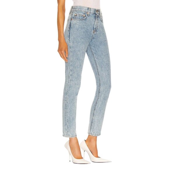WARDROBE.NYC Denim Jeans in Blue 27 New Womens Ankle Pants - Picture 3 of 15